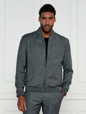 HUGO Kurtka bomber Ukashi232X | Slim Fit | z dodatkiem wełny