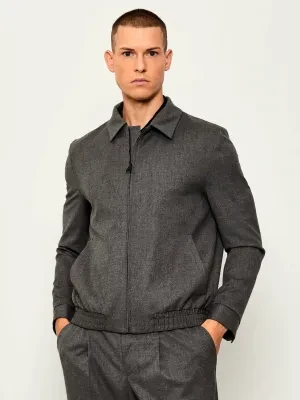 HUGO Kurtka Hellys241F1X | Modern fit | z dodatkiem wełny