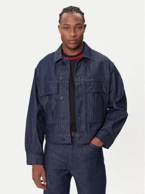HUGO Kurtka jeansowa 50542915 Granatowy Relaxed Fit