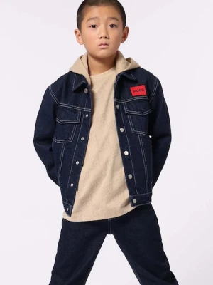 HUGO kurtka jeansowa dziecięca