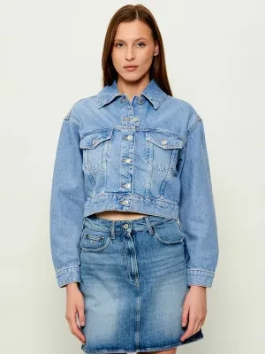 HUGO Kurtka jeansowa Galatea | Cropped Fit