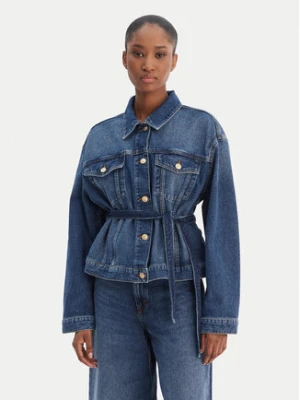 HUGO Kurtka jeansowa Gizzie 50553184 Niebieski Regular Fit