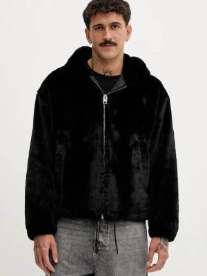 HUGO kurtka kolor czarny przejściowa oversize 50546237