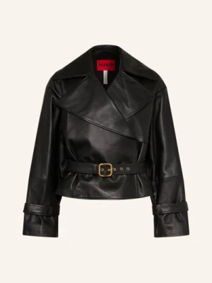 Hugo Kurtka Skórzana Lanitte schwarz