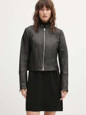 HUGO kurtka skórzana Lasari