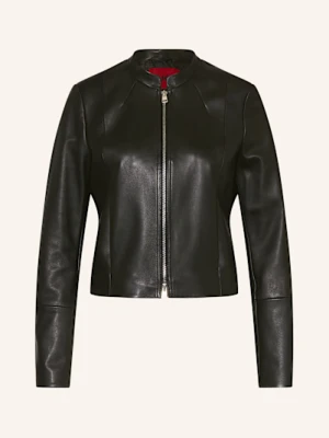 Hugo Kurtka Skórzana Lasari schwarz