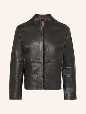 Hugo Kurtka Skórzana Lokis schwarz