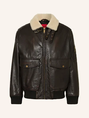 Hugo Kurtka Skórzana Loran braun