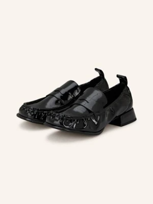Hugo Lakierowane Loafersy Kiora schwarz