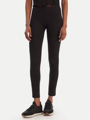 HUGO Legginsy 50556812 Czarny Slim Fit