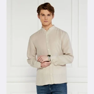 HUGO Lniana koszula Elvory | Slim Fit