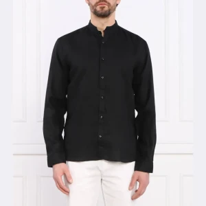 HUGO Lniana koszula Elvory | Slim Fit