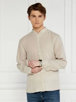 HUGO Lniana koszula Elvory | Slim Fit