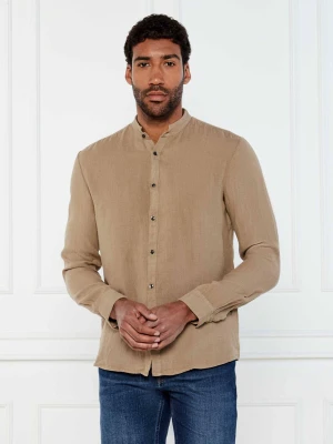 HUGO Lniana koszula Elvory | Slim Fit