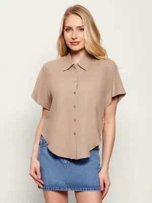 HUGO Lniana koszula Encantada | Regular Fit