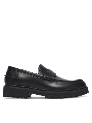 HUGO Loafersy Draven 50573677 Czarny