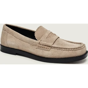 HUGO Loafersy Liora | zamsz