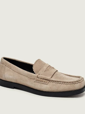 HUGO Loafersy Liora | zamsz