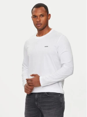 Hugo Longsleeve Derol222 50466159 Biały Regular Fit