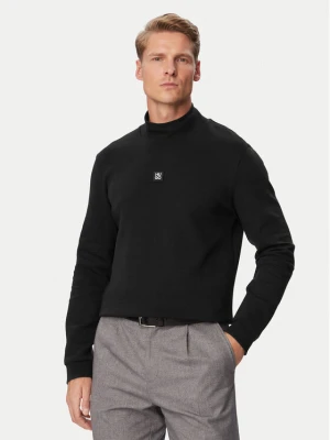 HUGO Longsleeve Derytur 50567967 Czarny Regular Fit