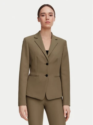 HUGO Marynarka Agonia-1 50539976 Brązowy jasny Slim Fit
