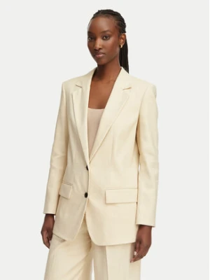 HUGO Marynarka Anetali 50560000 Beżowy Oversize