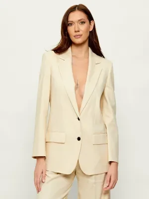 HUGO Marynarka Anetali | Relaxed fit | z dodatkiem lnu