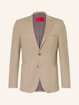 Hugo Marynarka Arti Extra Slim Fit beige