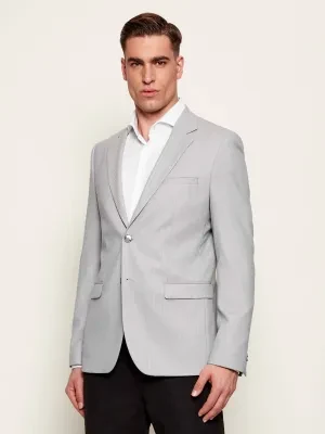 HUGO Marynarka Arti253X | Extra slim fit | z dodatkiem wełny