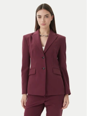 HUGO Marynarka Asmalla-1 50533901 Fioletowy Slim Fit