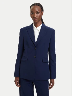 HUGO Marynarka Asmalla-1 50533901 Granatowy Slim Fit