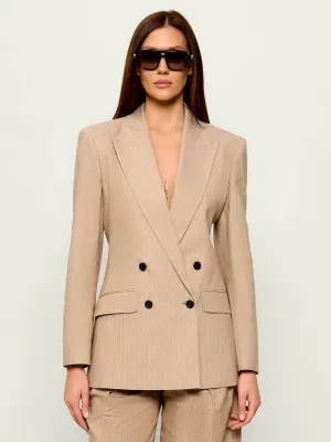 HUGO Marynarka Azenia | Regular Fit | z dodatkiem lnu