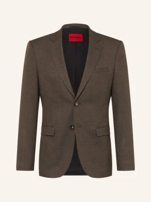 Hugo Marynarka Garniturowa Arti Extra Slim Fit braun 903 Brown Overflow
