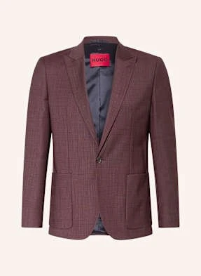 Hugo Marynarka Garniturowa Arti Extra Slim Fit rot