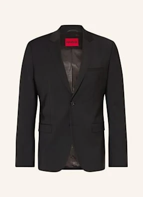 Hugo Marynarka Garniturowa Arti Extra Slim Fit schwarz