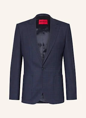 Hugo Marynarka Garniturowa Arti Slim Fit blau