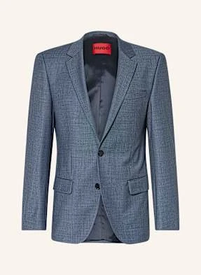 Hugo Marynarka Garniturowa henry232x Slim Fit blau