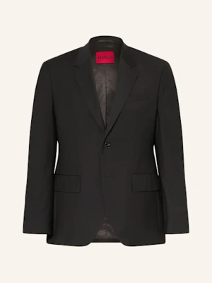 Hugo Marynarka Garniturowa Karl Regular Fit schwarz