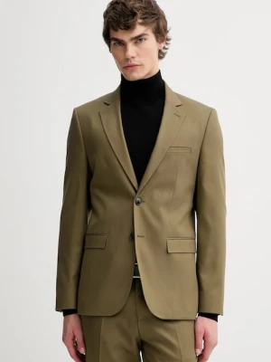 HUGO marynarka Arti253X męska kolor zielony 50554752