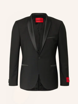 Hugo Marynarka Smokingowa Arti Extra Slim Fit schwarz