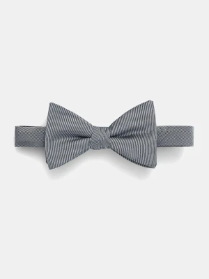 HUGO mucha jedwabna Bow tie dressy niebieski