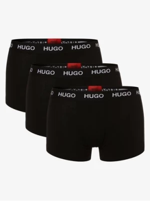 HUGO Obcisłe bokserki pakowane po 3 szt. Mężczyźni Bawełna czarny