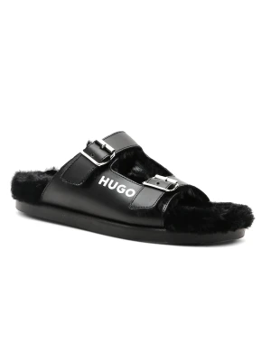 HUGO Ocieplane obuwie domowe Jumble Buckle