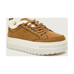 HUGO Ocieplane sneakersy Lyssa_Tenn_bpfr | shearling