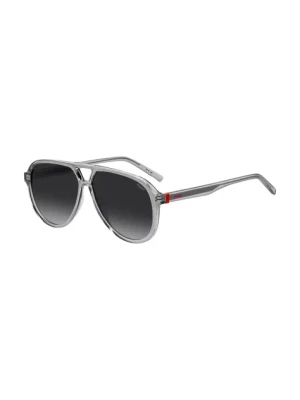 HUGO okulary damskie kolor szary HG 1362/S
