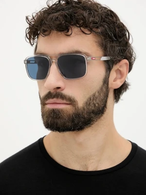 HUGO okulary przeciwsłoneczne męskie kolor transparentny HG 1383/S