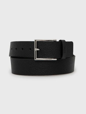 HUGO pasek skórzany kolor czarny 50471562