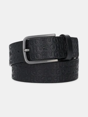 HUGO pasek skórzany Gurth-Mono_Sz35