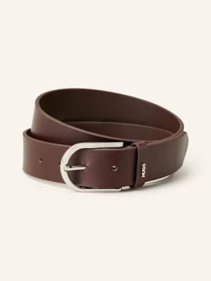 Hugo Pasek Skórzany Zoey braun