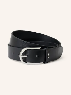 Hugo Pasek Skórzany Zoey schwarz